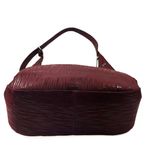 Bolsa Feminina em Couro Texturizado Gota Marsala