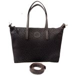Bolsa Feminina em Couro Texturizado Almofadada Marron