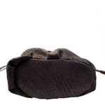 Bolsa Feminina em Couro Texturizado Marron Bambolim
