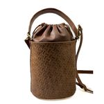 Bolsa Feminina em Couro Texturizado Caramelo Aurora