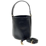 Bolsa Feminina em Couro Texturizado Preto Aurora