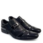 Sapato Social Masculino Calvest em Couro Preto - 3480F096