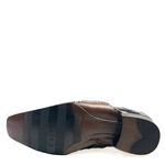 Sapato Social Masculino em Couro com Costura Manual Calvest 1930F010 - Preto