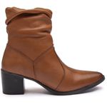 BOTA FEM COURO CANO SANFONADA HAVANA-5494