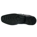 Sapato Social em Material Tecnológico Verniz Preto Pierutti 65F220