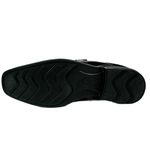 Sapato Social em Material Tecnológico Verniz Preto Pierutti 65F221