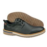 Sapato Casual em Material Tecnológico Pierutti Preto 63F217