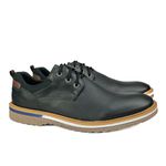Sapato Casual em Material Tecnológico Pierutti Preto 63F217
