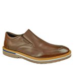Sapato Casual em Material Tecnológico Pierutti Chocolate 63F218