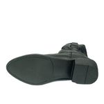 Bota Country Feminina em Couro com Bordado 40F213-PRETA