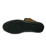 Bota Feminina em Couro Solado Confort de Amarrar 58F211-HAVANA
