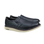 Sapato Casual em Material Tecnológico Pierutti Preto-3030