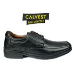 Sapato Masculino 200 gramas em Couro Carneiro de Amarrar 82F207 PRETO