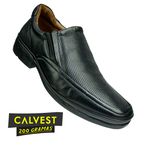 Sapato Masculino 200 gramas em Couro Carneiro 82F208 PRETO