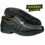 Sapato Masculino 200 gramas em Couro Carneiro 82F210 PRETO