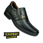 Sapato Masculino 200 gramas em Couro Carneiro 82F210 PRETO