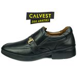 Sapato Masculino 200 gramas em Couro Carneiro 82F210 PRETO