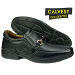 Sapato Masculino 200 gramas em Couro Carneiro 82F209 PRETO