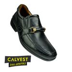 Sapato Masculino 200 gramas em Couro Carneiro 82F209 PRETO