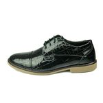 Sapato em Couro Verniz Croco 2001 PRETO