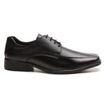 Sapato Social Masculino Calvest em Couro de Amarrar Preto-80F054