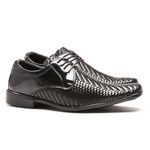 Sapato Social Trisse em Verniz Calvest de Amarrar - TRISSE 009 PRETO