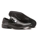 Sapato Social Trisse em Verniz Calvest de Amarrar - TRISSE 009 PRETO