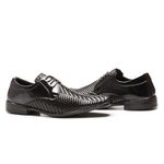 Sapato Social Trisse em Verniz Calvest de Amarrar - TRISSE 009 PRETO