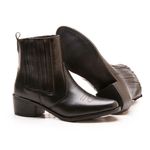 Bota Country Feminina em Couro 40F146-PRETA