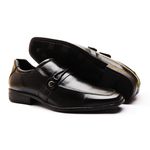 Sapato Social Masculino Calvest em Couro Preto-80F053