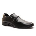 Sapato Social Masculino Calvest em Couro Preto-80F053