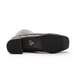 BOTA FEMININA CANO CURTO EM VERNIZ MOLHADO 159032-PRETO