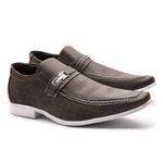 Sapato Casual Em Couro Legitimo Com Solado TR - 13F104 CHOCOLATE