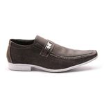 Sapato Casual Em Couro Legitimo Com Solado TR - 13F104 CHOCOLATE