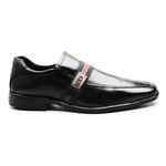 Sapato Social Masculino Calvest em Couro Preto-80F062