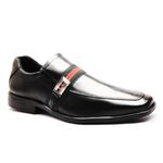 Sapato Social Masculino Calvest em Couro Preto-80F062