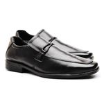 Sapato Social Masculino Calvest em Couro Preto-80F059