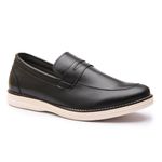 Sapatênis em Material Tecnológico Pierutti Preto-300F034