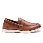 Sapato Casual em Material Tecnológico Pierutti Caramelo-300F034