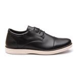 Sapato casual em Material Tecnológico Pierutti Preto-300F035