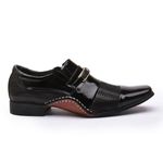 Sapato Social Masculino Calvest em Couro Preto-1930F027