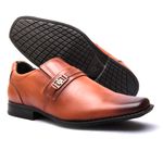 Sapato Flex-System Masculino Calvest em Couro HAVANA-1700D820