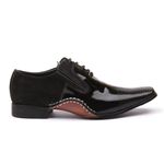 Sapato Social Masculino Calvest em Couro Preto de amarrar -1930F025