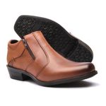 Bota Social Masculina em Couro Havana-1920F052