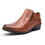 Bota Social Masculina em Couro Havana-1920F052