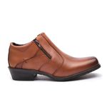 Bota Social Masculina em Couro Havana-1920F052