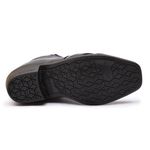 Bota Social Masculina em Couro Preto-1920F051