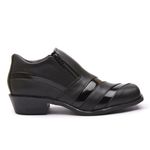 Bota Social Masculina em Couro Preto-1920F051