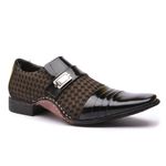 Sapato Social Masculino Calvest em Couro Preto-1930F022