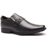 Sapato Flex-System Masculino Calvest em Couro Preto - 1700F003